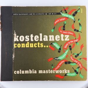 Andre Kostelanetz Conducts 1945 4x 12" 78rpm  Record Book Set Masterworks M-574